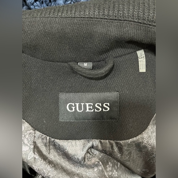 GUESS Jacket- Black- Medium - Picture 4 of 7